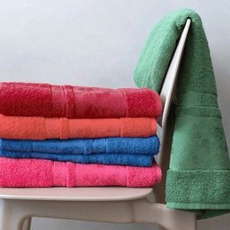 Kit 2 Toalhas de Banho Gigante Banhão Algodão Alta Absorção - Azul - 7