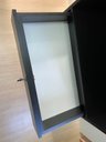 Ver imagem 3 de Balcão Caixa Preto 60cm 100%mdf (atendimento, Loja, Valet)