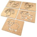Ver imagem 4 de Brinquedo Educativo Fazendinha Montessori Mdf + Caixa 14 Peç