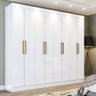 Guarda Roupa Casal 8 Portas 4 Gavetas Malibu Casa 812 - 1