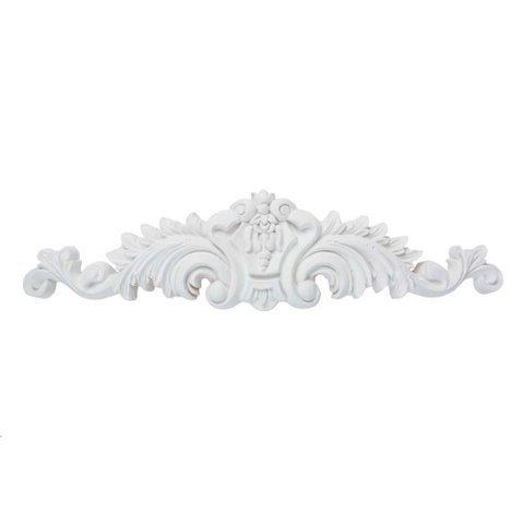 Aplique para Parede em Poliuretano Arabesco Estilo Provençal A18XC62 cm