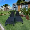 Ver imagem 1 de Espreguiçadeira Horizontal em Corda Náutica Preta