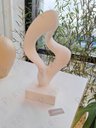 Ver imagem 2 de Decoração Escultura Poliresina Branca Mart 18776