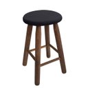 Ver imagem 2 de Kit C/ 4 Capas de Banqueta/banco Impermeável C/ Elástico Preto