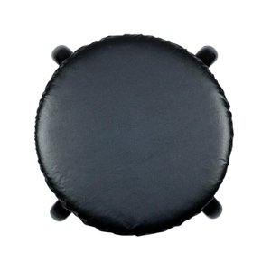 Kit C/ 4 Capas de Banqueta/banco Impermeável C/ Elástico Preto