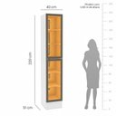 Ver imagem 4 de Cozinha Completa Modulada 10 Peças com Cristaleira e Rodapé Pérola Yescasa