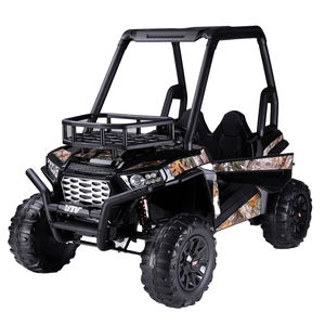 Mini UTV Rally Preto Carro Elétrico Infantil A Bateria Para Crianças Motorizado Menino Menina Bebê