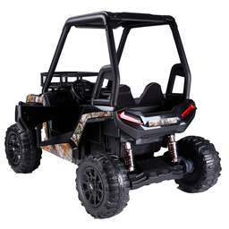 Mini UTV Rally Preto Carro Elétrico Infantil A Bateria Para Crianças Motorizado Menino Menina Bebê - 5