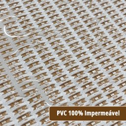 12 Jogo Americano Mesa Posta Luxo Impermeável Pvc Liz Tlh - 5