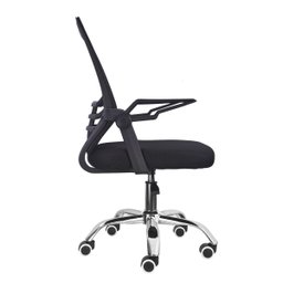Cadeira Secretária Giratória Braço Flexível Best Chair - Preta - 2
