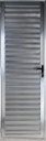 Ver imagem 1 de Porta de Aluminio Palheta Ventilada Direita Linha Premium:2,10 X 0,90/brilhante