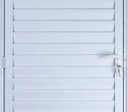 Ver imagem 1 de Porta de Aluminio Palheta Ventilada Direita Linha Premium:2,10 X 0,90/branco