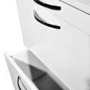 Ver imagem 4 de Gavetas Grandes! Mesa Auxiliar em Mdf Deki