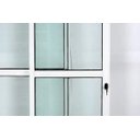 Ver imagem 3 de Porta de Aluminio Sacada 2 Folhas Móveis com Fechadura Linha Premium:2,10 X 1,50/branco