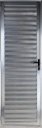 Ver imagem 1 de Porta de Aluminio Palheta Ventilada Direita Linha Premium:2,10 X 0,80/brilhante