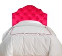 Ver imagem 1 de Cabeceira P. Cama Box Solteiro Captonê Deluxe em Veludo Pink