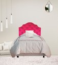 Ver imagem 3 de Cabeceira P. Cama Box Solteiro Captonê Deluxe em Veludo Pink