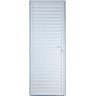Porta de Alumínio Palheta Ventilada 210 x 70 Direita Linha All Soft Cor Branco - 1