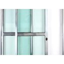 Ver imagem 3 de Porta de Alumínio de Correr Balcão 2 Folhas Móveis 210 x 120 Brilhante Linha 25 com Chave