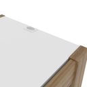 Ver imagem 5 de Mesa de Cabeceira Multimóveis Vcr35003 Amêndoa/branca