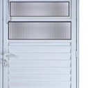 Ver imagem 2 de Porta de Alumínio Basculante Cor Branco 210 x 80 Esquerda Linha All Modular