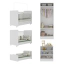 Ver imagem 5 de Quarto Infantil Completo Ariel Multimóveis Branco