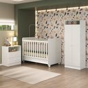Ver imagem 1 de Quarto Infantil Completo Ariel Multimóveis Branco