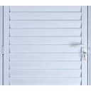 Ver imagem 2 de Porta de Alumínio Palheta 210 x 90 Esquerda Linha All Modular Cor Branco