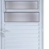 Porta de Alumínio Basculante Cor Branco 210 x 70 Esquerda Linha All Modular - 2