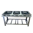 Ver imagem 2 de Fogão Industrial 3 Bocas Cefaz Linha Gold Inox 430 Baixa Pressão I430 - Cfzg-155