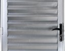 Ver imagem 2 de Porta de Aluminio Palheta Esquerda Linha Premium:2,10 X 0,70/brilhante