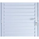 Ver imagem 2 de Porta de Aluminio Palheta Esquerda Linha Premium:2,10 X 0,60/branco