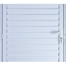 Porta de Alumínio Palheta 210 x 100 Direita Linha All Soft Cor Branco - 2