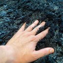Ver imagem 3 de Tapete para Sala e Quarto Felpudo Cronos Casa Dona 200x240 Cm Preto