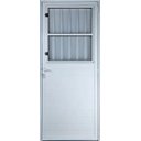 Ver imagem 1 de Porta de Aluminio Postigo Lambril Esquerda Linha Premium:2,10 X 0,70/branco