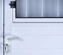 Ver imagem 3 de Porta de Aluminio Postigo Lambril Direita Linha Premium:2,10 X 0,80/branco