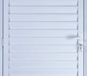 Ver imagem 2 de Porta de Alumínio Palheta 210 x 80 Direita Linha All Modular Cor Branco