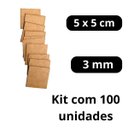 Ver imagem 4 de Kit Quadrado 5x5 cm MDF Cru Recortado a Laser 100 Uni MDF