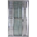 Ver imagem 1 de Porta de Aluminio Balcão 3 Folhas com Fechadura Linha Premium:2,10 X 1,50/brilhante