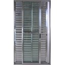 Ver imagem 2 de Porta de Aluminio Balcão 3 Folhas com Fechadura Linha Premium:2,10 X 1,20/brilhante