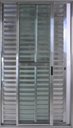 Ver imagem 2 de Porta de Aluminio Balcão 3 Folhas com Fechadura Linha Premium:2,10 X 1,20/brilhante