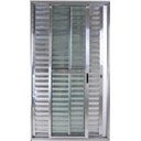 Ver imagem 1 de Porta de Aluminio Balcão 3 Folhas com Fechadura Linha Premium:2,10 X 1,20/brilhante