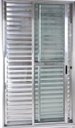 Ver imagem 3 de Porta de Aluminio Balcão 3 Folhas com Fechadura Linha Premium:2,10 X 1,20/brilhante