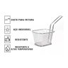Kit 2 Mini Cesto Fritura Servir Porções Batata Frita 10cm - 3