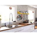 Ver imagem 7 de Prateleira Suporte Porta Panelas e Utensílios de Cozinha Amarelo Laca