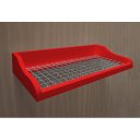 Ver imagem 6 de Prateleira Suporte Porta Panelas e Utensílios de Cozinha Vermelho Laca