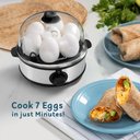 Ver imagem 7 de Elite Gourmet Cozedor Elétrico de Ovos 7 Ovos com Bandeja para Pochê (inox)