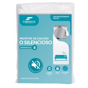 Protetor de Colchão Impermeável Casal Fibrasca o Silencioso