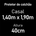 Ver imagem 3 de Protetor de Colchão Impermeável Casal Fibrasca o Silencioso