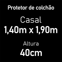 Protetor de Colchão Impermeável Casal Fibrasca o Silencioso - 3